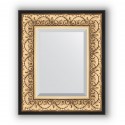 Зеркало с фацетом в багетной раме - барокко Evoform EXCLUSIVE, BY 1373, 50 x 60 см