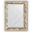 Зеркало с гравировкой в багетной раме Evoform Exclusive-G BY 4005 53 x 71 см, прованс с плетением