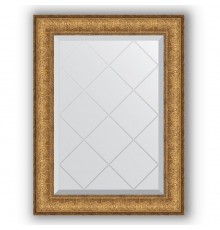 Зеркало с гравировкой в багетной раме Evoform Exclusive-G BY 4008 54 x 71 см, медный эльдорадо