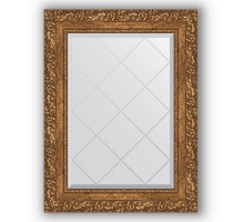 Зеркало с гравировкой в багетной раме Evoform Exclusive-G BY 4013 55 x 72 см, виньетка бронзовая