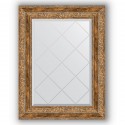 Зеркало с гравировкой в багетной раме Evoform Exclusive-G BY 4015 55 x 72 см, виньетка античная бронза