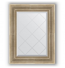 Зеркало с гравировкой в багетной раме Evoform Exclusive-G BY 4024 57 x 75 см, серебряный акведук