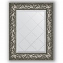 Зеркало с гравировкой в багетной раме Evoform Exclusive-G BY 4028 59 x 76 см, византия серебро