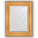 Зеркало с гравировкой в багетной раме Evoform Exclusive-G BY 4030 59 x 76 см, травленое золото