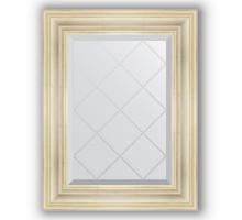 Зеркало с гравировкой в багетной раме Evoform Exclusive-G BY 4031 59 x 76 см, травленое серебро
