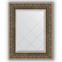 Зеркало с гравировкой в багетной раме Evoform Exclusive-G BY 4035 59 x 76 см, вензель серебряный