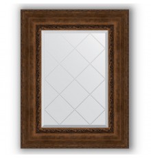 Зеркало с гравировкой в багетной раме Evoform Exclusive-G BY 4042 62 x 80 см, состаренная бронза с орнаментом