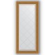 Зеркало с гравировкой в багетной раме Evoform Exclusive-G BY 4045 53 x 123 см, состаренное золото с плетением