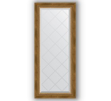 Зеркало с гравировкой в багетной раме Evoform Exclusive-G BY 4047 53 x 123 см, состаренная бронза с плетением