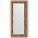 Зеркало с гравировкой в багетной раме Evoform Exclusive-G BY 4058 55 x 125 см, виньетка античная бронза