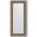 Зеркало с гравировкой в багетной раме Evoform Exclusive-G BY 4059 55 x 125 см, виньетка античная латунь