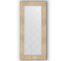Зеркало с гравировкой в багетной раме Evoform Exclusive-G BY 4064 56 x 126 см, золотые дюны