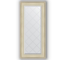 Зеркало с гравировкой в багетной раме Evoform Exclusive-G BY 4069 58 x 128 см, травленое серебро