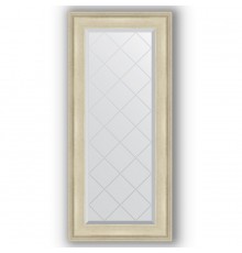 Зеркало с гравировкой в багетной раме Evoform Exclusive-G BY 4069 58 x 128 см, травленое серебро