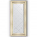 Зеркало с гравировкой в багетной раме Evoform Exclusive-G BY 4074 59 x 128 см, травленое серебро
