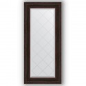 Зеркало с гравировкой в багетной раме Evoform Exclusive-G BY 4076 59 x 128 см, темный прованс