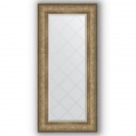 Зеркало с гравировкой в багетной раме Evoform Exclusive-G BY 4081 60 x 130 см, виньетка античная бронза