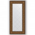 Зеркало с гравировкой в багетной раме Evoform Exclusive-G BY 4083 60 x 130 см, виньетка состаренная бронза