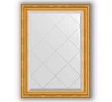 Зеркало с гравировкой в багетной раме Evoform Exclusive-G BY 4087 62 x 85 см, состаренное золото