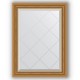 Зеркало с гравировкой в багетной раме Evoform Exclusive-G BY 4088 63 x 86 см, состаренное золото с плетением