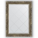 Зеркало с гравировкой в багетной раме Evoform Exclusive-G BY 4092 63 x 86 см, старое дерево с плетением
