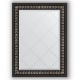 Зеркало с гравировкой в багетной раме Evoform Exclusive-G BY 4096 65 x 87 см, черный ардеко