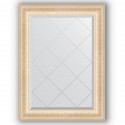Зеркало с гравировкой в багетной раме Evoform Exclusive-G BY 4097 65 x 87 см, старый гипс