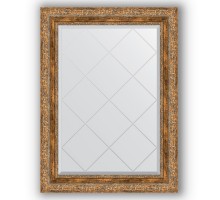 Зеркало с гравировкой в багетной раме Evoform Exclusive-G BY 4101 65 x 87 см, виньетка античная бронза