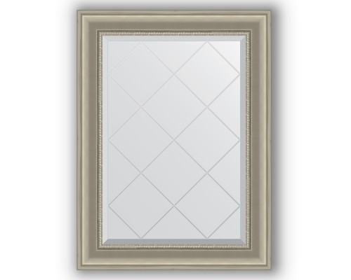 Зеркало с гравировкой в багетной раме Evoform Exclusive-G BY 4106 66 x 89 см, хамелеон