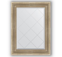 Зеркало с гравировкой в багетной раме Evoform Exclusive-G BY 4110 66 x 89 см, серебряный акведук