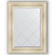 Зеркало с гравировкой в багетной раме Evoform Exclusive-G BY 4117 69 x 91 см, травленое серебро