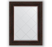 Зеркало с гравировкой в багетной раме Evoform Exclusive-G BY 4119 69 x 91 см, темный прованс