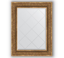 Зеркало с гравировкой в багетной раме Evoform Exclusive-G BY 4120 69 x 91 см, вензель бронзовый