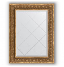 Зеркало с гравировкой в багетной раме Evoform Exclusive-G BY 4120 69 x 91 см, вензель бронзовый