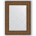 Зеркало с гравировкой в багетной раме Evoform Exclusive-G BY 4126 70 x 93 см, состаренная бронза