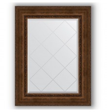 Зеркало с гравировкой в багетной раме Evoform Exclusive-G BY 4128 72 x 95 см, состаренная бронза с орнаментом