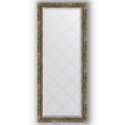Зеркало с гравировкой в багетной раме Evoform Exclusive-G BY 4135 63 x 153 см, старое дерево с плетением