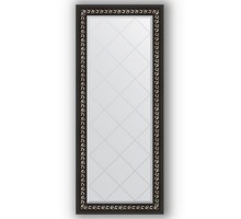 Зеркало с гравировкой в багетной раме Evoform Exclusive-G BY 4139 65 x 154 см, черный ардеко