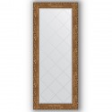 Зеркало с гравировкой в багетной раме Evoform Exclusive-G BY 4142 65 x 155 см, виньетка бронзовая
