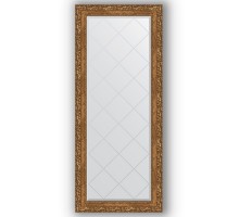 Зеркало с гравировкой в багетной раме Evoform Exclusive-G BY 4142 65 x 155 см, виньетка бронзовая