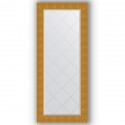 Зеркало с гравировкой в багетной раме Evoform Exclusive-G BY 4151 66 x 156 см, чеканка золотая