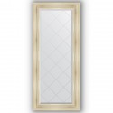 Зеркало с гравировкой в багетной раме Evoform Exclusive-G BY 4160 69 x 158 см, травленое серебро