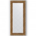 Зеркало с гравировкой в багетной раме Evoform Exclusive-G BY 4163 69 x 159 см, вензель бронзовый