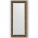 Зеркало с гравировкой в багетной раме Evoform Exclusive-G BY 4164 69 x 159 см, вензель серебряный