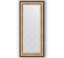 Зеркало с гравировкой в багетной раме Evoform Exclusive-G BY 4165 70 x 160 см, барокко золото