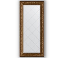 Зеркало с гравировкой в багетной раме Evoform Exclusive-G BY 4169 70 x 160 см, виньетка состаренная бронза