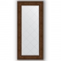 Зеркало с гравировкой в багетной раме Evoform Exclusive-G BY 4171 72 x 162 см, состаренная бронза с орнаментом
