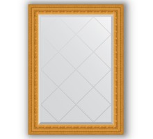 Зеркало с гравировкой в багетной раме Evoform Exclusive-G BY 4181 75 x 102 см, сусальное золото
