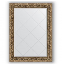 Зеркало с гравировкой в багетной раме Evoform Exclusive-G BY 4184 76 x 103 см, фреска