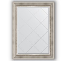Зеркало с гравировкой в багетной раме Evoform Exclusive-G BY 4190 76 x 104 см, римское серебро